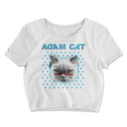 Adam Cat- Crop Top T-Shirt