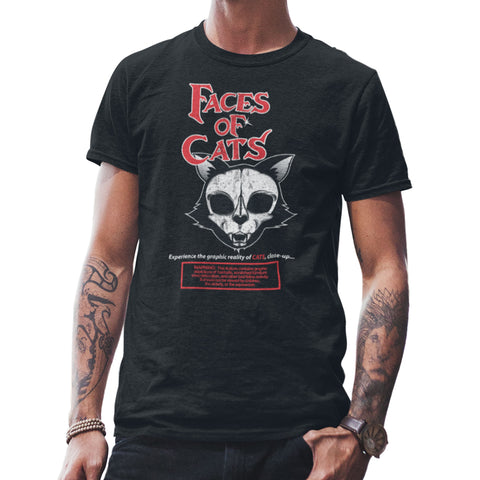 Faces of Cats- Unisex T-Shirt