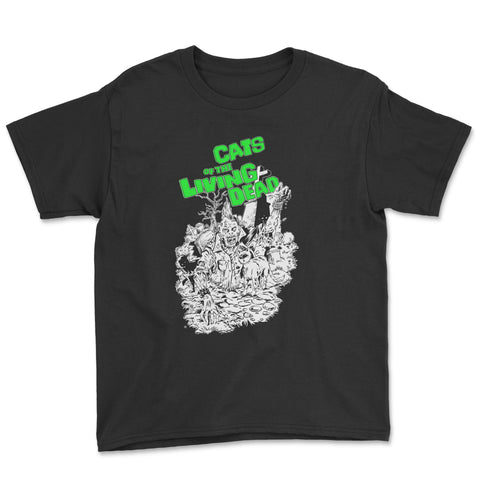 Cats of The Living Dead- Youth T-Shirt