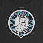 Fleetwood Cat- Crop Top T-Shirt