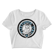 Fleetwood Cat- Crop Top T-Shirt