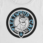 Fleetwood Cat- Crop Top T-Shirt