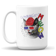MEOW Are We Not Cats?- 15 oz Mug