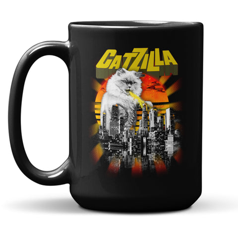 Catzilla- 15 oz Mug