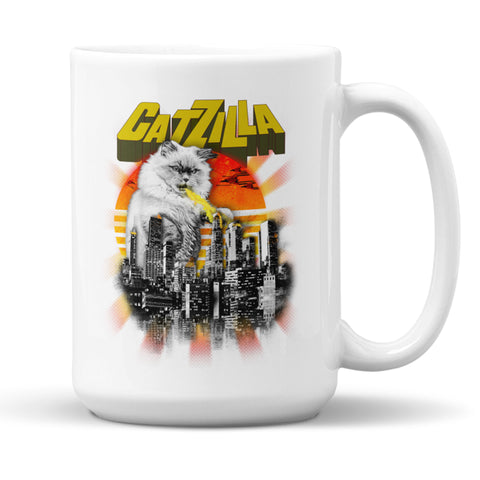Catzilla- 15 oz Mug