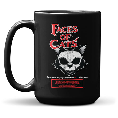 Faces of Cats- 15 oz Mug