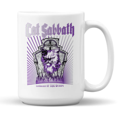 Cat Sabbath Kittens of The Grave- 15 oz Mug