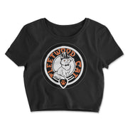 Fleetwood Cat- Crop Top T-Shirt