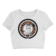 Fleetwood Cat- Crop Top T-Shirt
