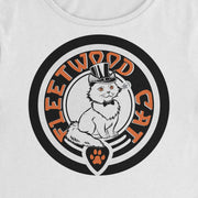 Fleetwood Cat- Crop Top T-Shirt