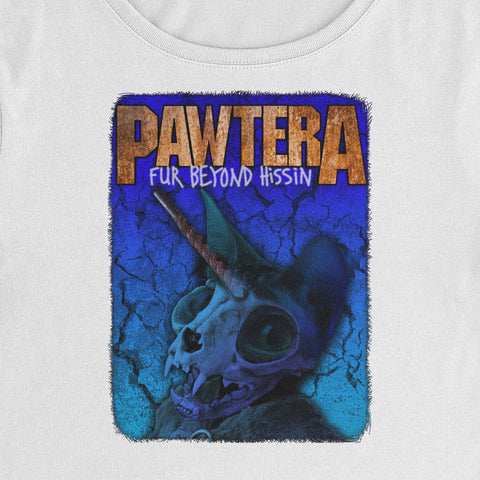 Pawtera Fur Beyond Hissin’- Crop Top T-Shirt