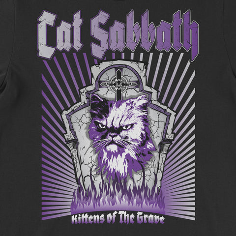 Cat Sabbath Kittens of The Grave- Unisex T-Shirt