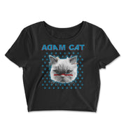 Adam Cat- Crop Top T-Shirt