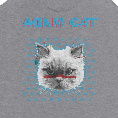Adam Cat- Women's Racerback Tank Top