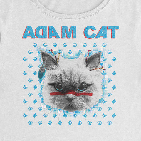 Adam Cat- Crop Top T-Shirt