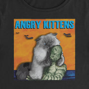 Angry Kittens- Crop Top T-Shirt