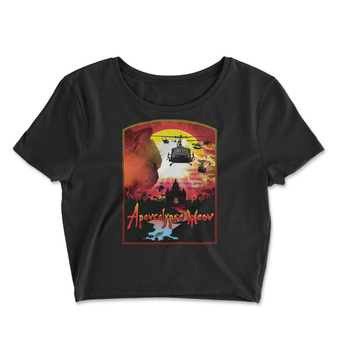 Apawcalypse Meow- Crop Top T-Shirt
