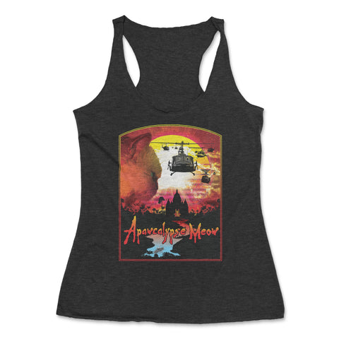 Apawcalypse Meow- Women's Racerback Tank Top