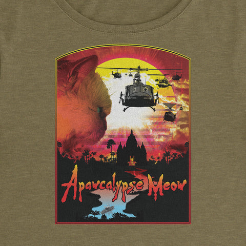 Apawcalypse Meow- Crop Top T-Shirt