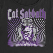 Cat Sabbath Kittens of The Grave- Crop Top T-Shirt