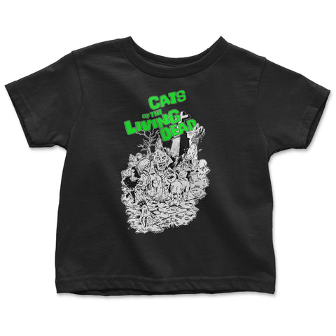 Cats of The Living Dead- Toddler T-Shirt