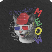 MEOW Are We Not Cats?- Women's Racerback Tank Top