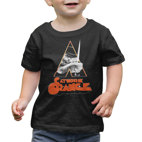 rock-and-roll-cat-catwork-orange-black-mockup-of-a-toddler-wearing-t-shirt
