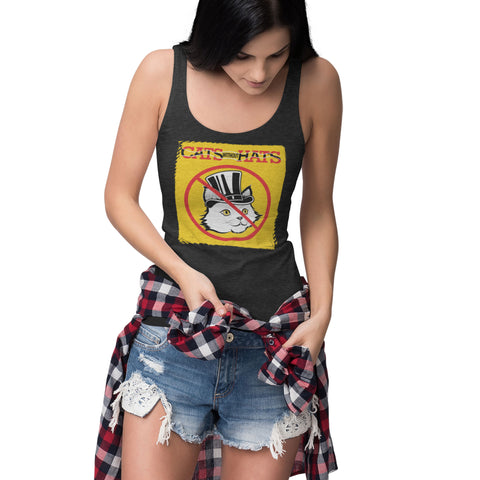 Cats Without Hats- Women's Racerback Tank Top