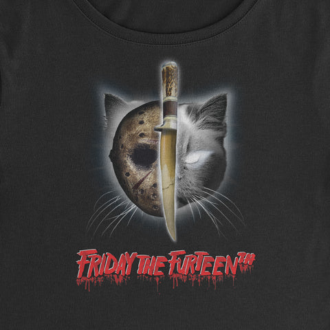 Friday The Furteenth- Crop Top T-Shirt
