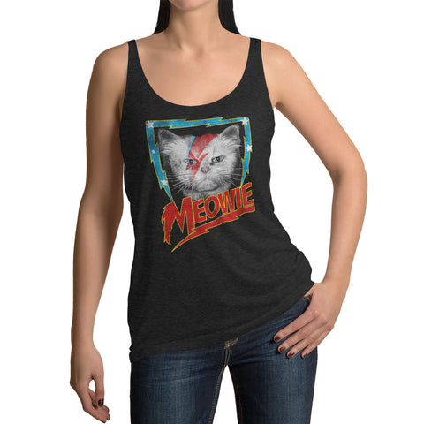 Meowie- Women's Racerback Tank Top