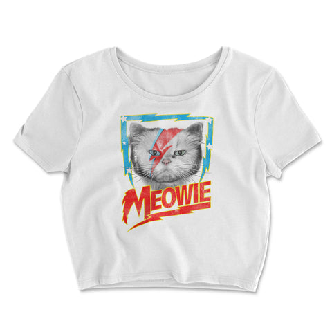 Meowie- Crop Top T-Shirt