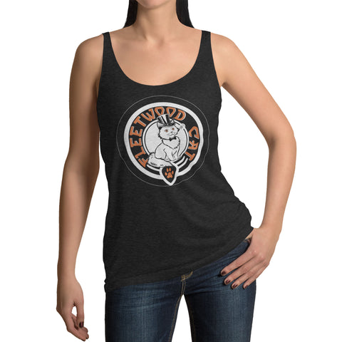 Fleetwood Cat- Women's Racerback Tank Top