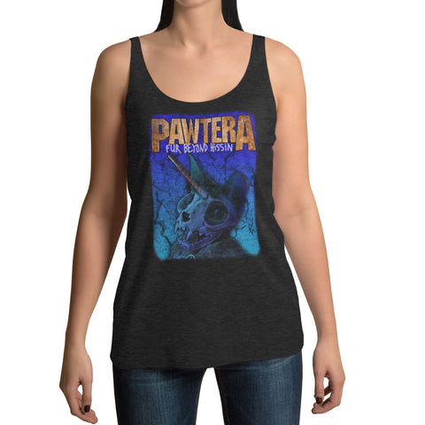 Pawtera Fur Beyond Hissin’- Women's Racerback Tank Top