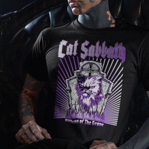 Cat Sabbath Kittens of The Grave- Unisex T-Shirt