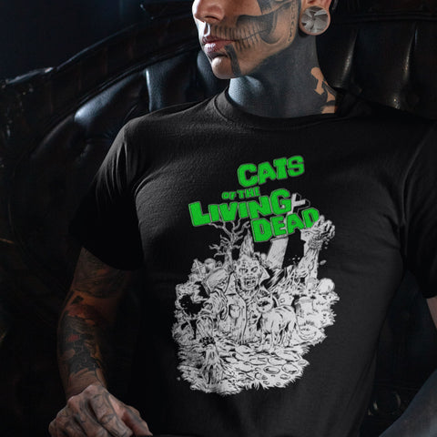 Cats of The Living Dead- Unisex T-Shirt