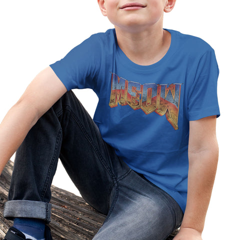 MEOW Cyber Hell- Youth T-Shirt