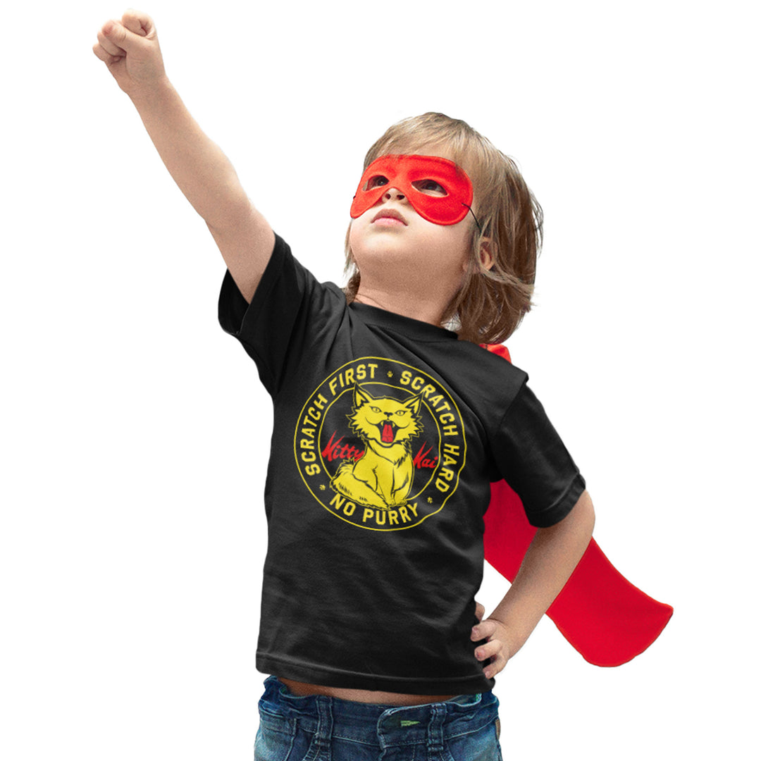 Kitty Kai- Toddler T-Shirt | Rock and Roll Cat