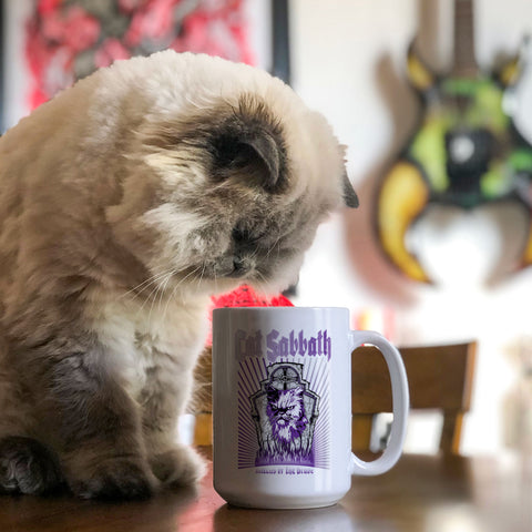 Cat Sabbath Kittens of The Grave- 15 oz Mug
