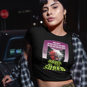 Dawn of The Shred- Crop Top T-Shirt