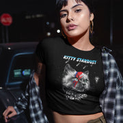 Kitty Stardust- Crop Top T-Shirt